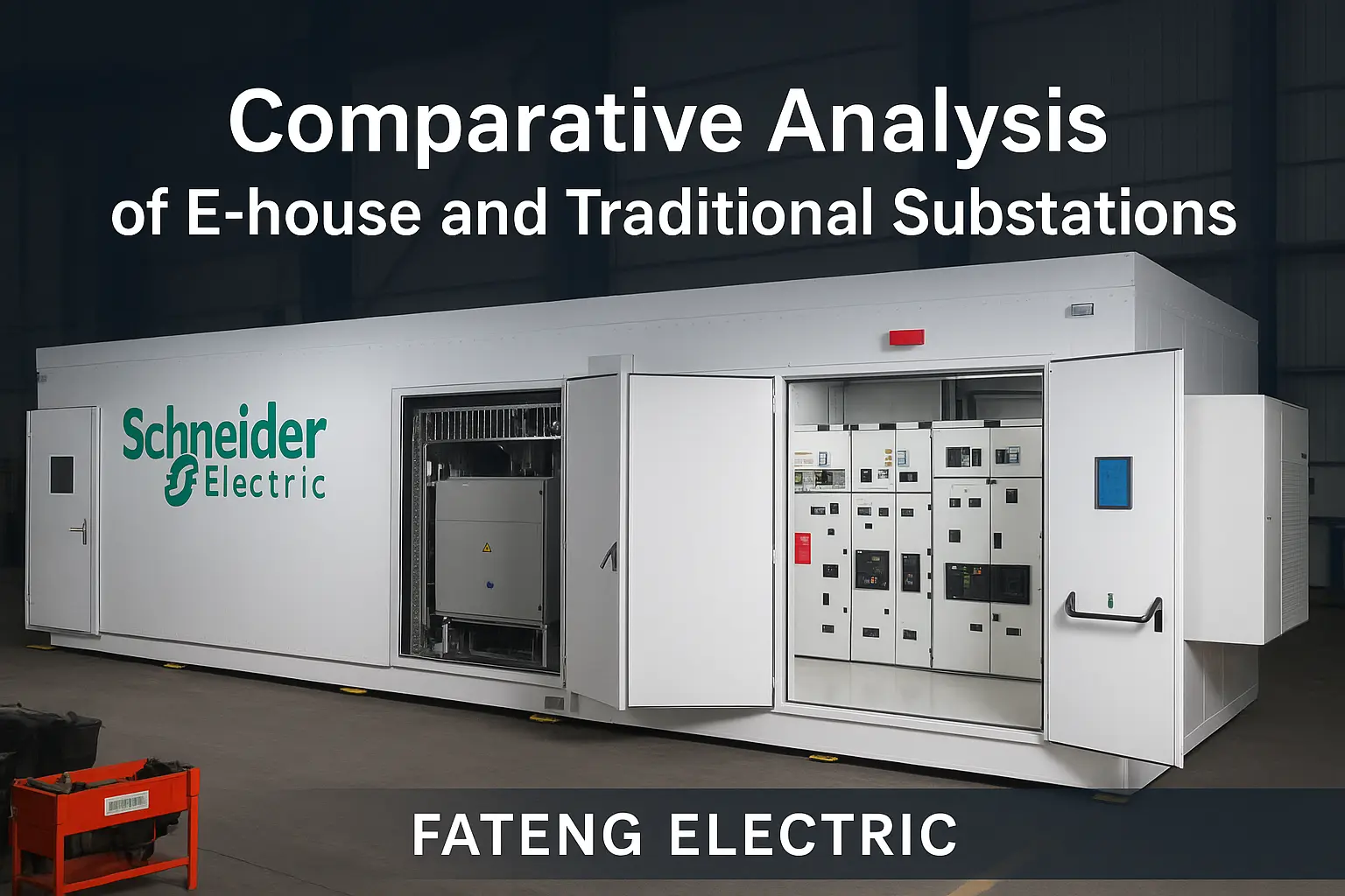 Comparative Analysis of E-house and Traditional Substations